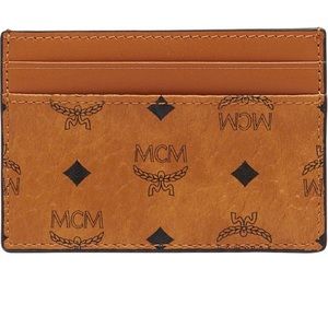 Authentic MCM card holder
